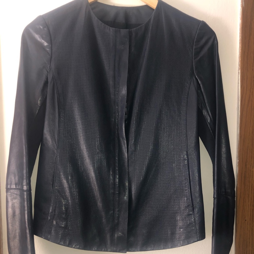 Vince leather jacket - Picture 3 of 7